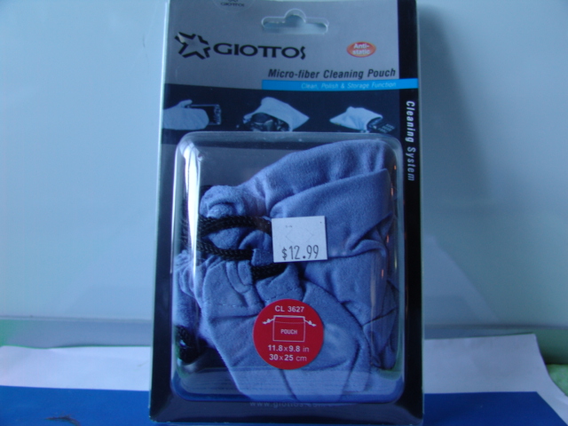 GIOTTOS MICRO-FIBER CLEANING POUCH CL 3627