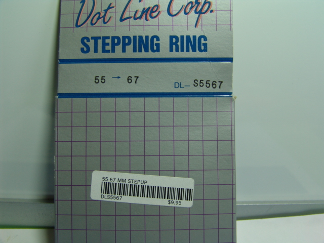 55MM-67MM STEP UP RING