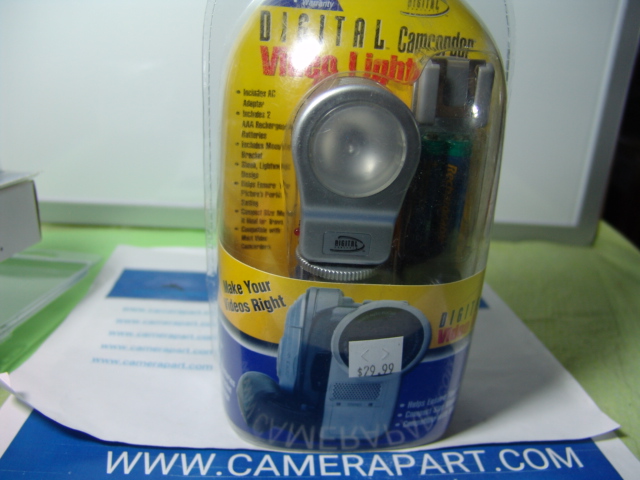 DIGITAL CAMCORDER VIDEO LIGHT