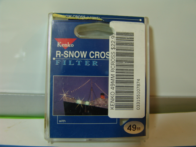 49MM R-SNOW CROSS FILTER