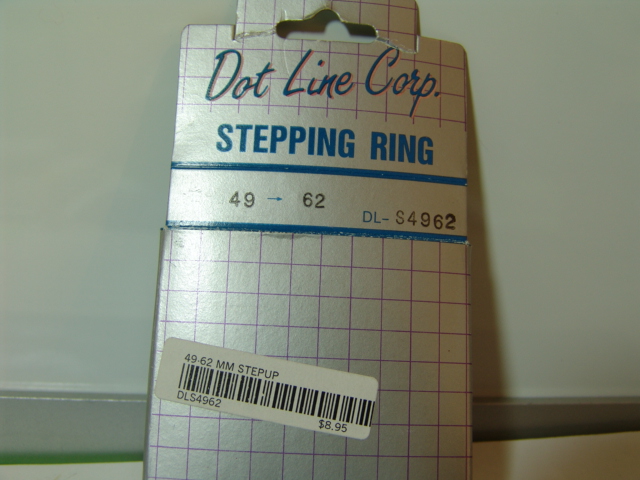 49MM-62MM STEP UP RING