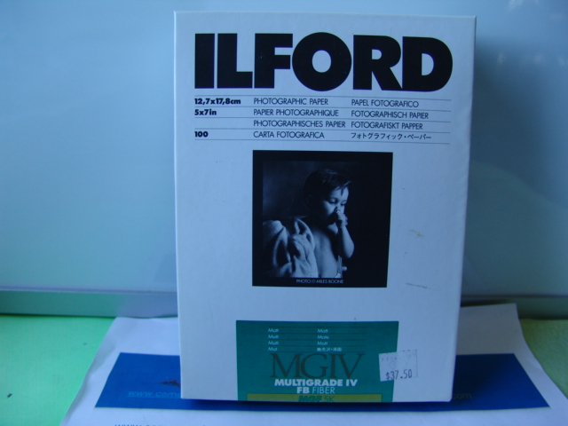 ILFORD PHOTOGRAPHY PAPER 5x7 100 MATT