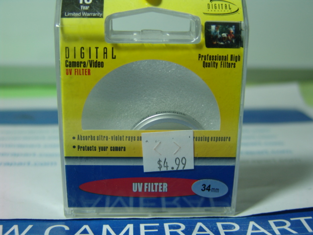 34MM UV FILTER