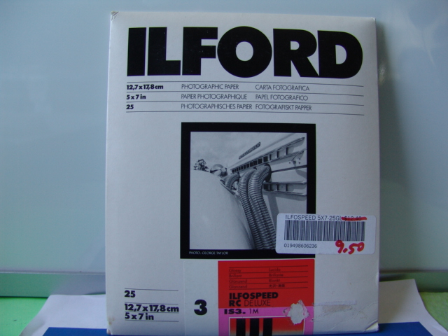 ILFORDSPEED PHOTOGRAPHY PAPER 5x7 25 GLOSSY