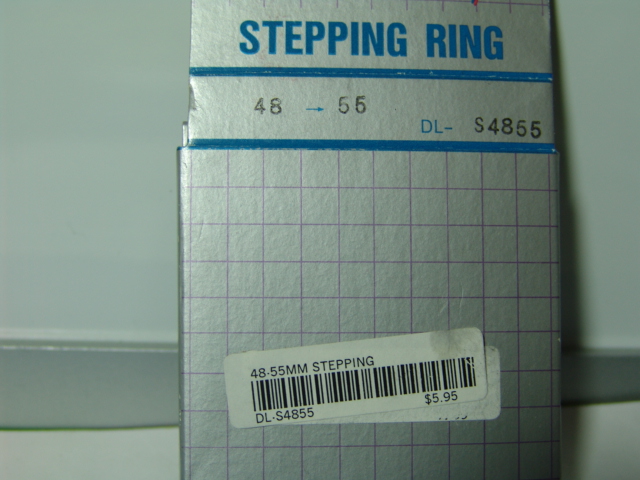 48MM-55MM STEP UP RING
